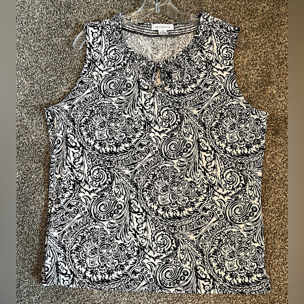 Liz Claiborne sleeveless blouse
